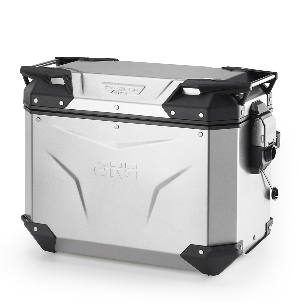 Givi OBKEV44AL Trekker Outback EVO Aluminium-Seitenkoffer links 44 Liter, ohne Schloss verkauft