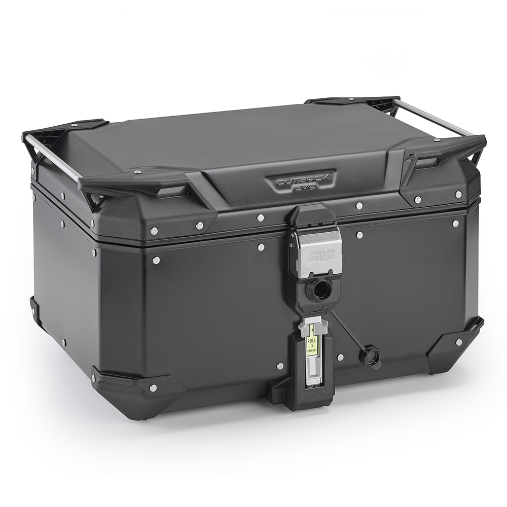 Givi OBKEV58B Trekker Outback EVO schwarzes Aluminium-Topcase, 58 Liter, Monokey, ohne Schloss verkauft