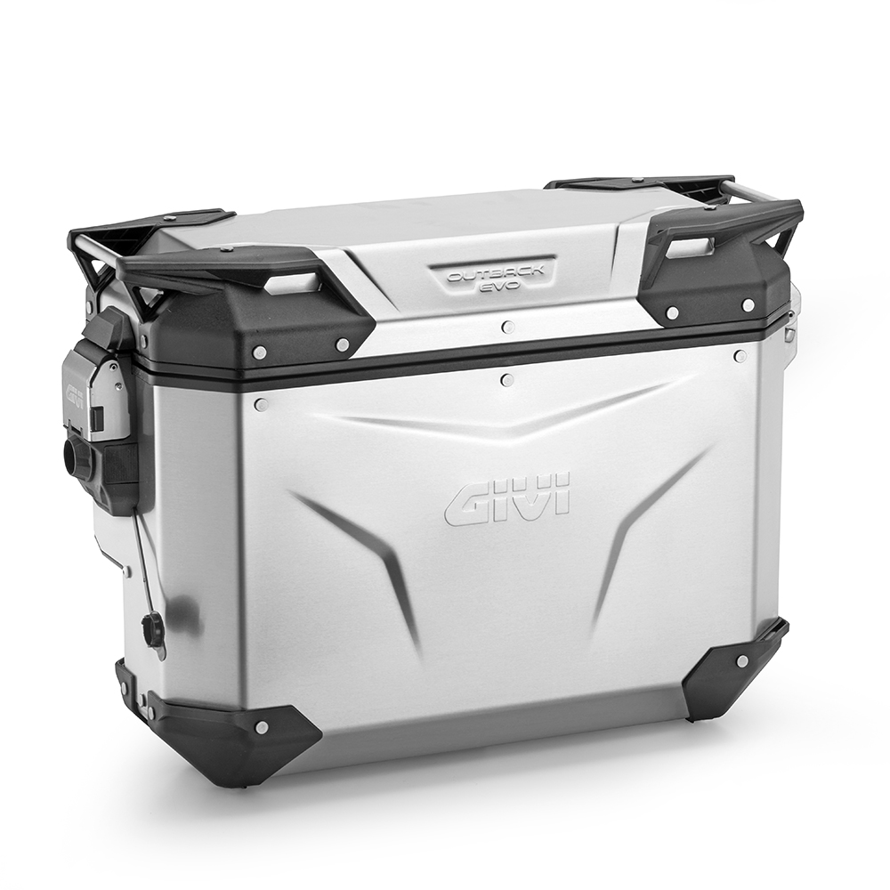 Givi Trekker Outback EVO Cam-Side, Aluminium, rechts, 33 Liter, Verkauf ohne Schloss