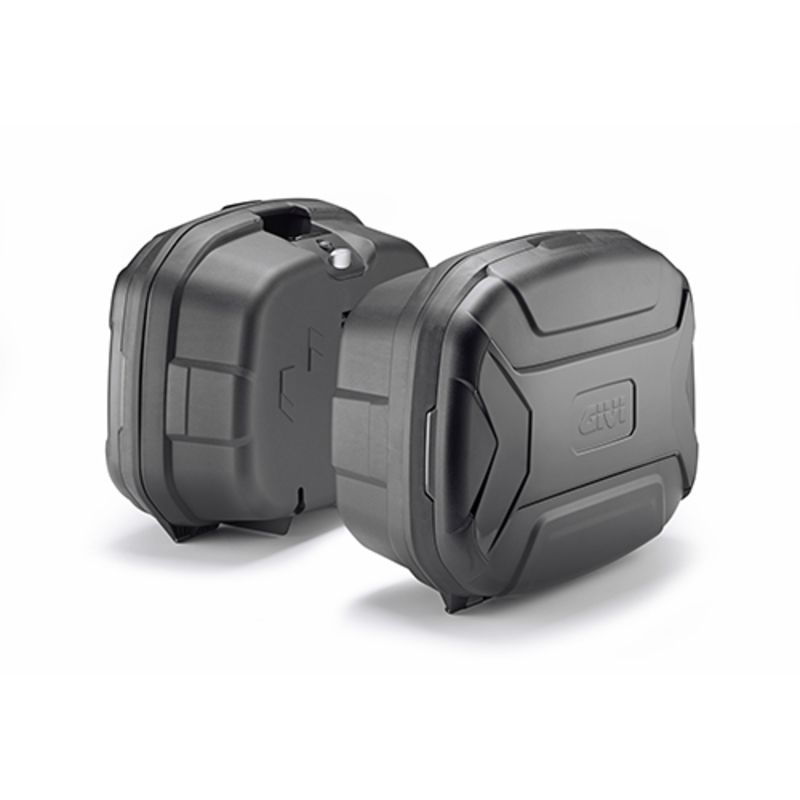 Givi TRK35BBPACK2 schwarzes Monokey-Seitenkoffer-Set 35 Liter Trekker Lite