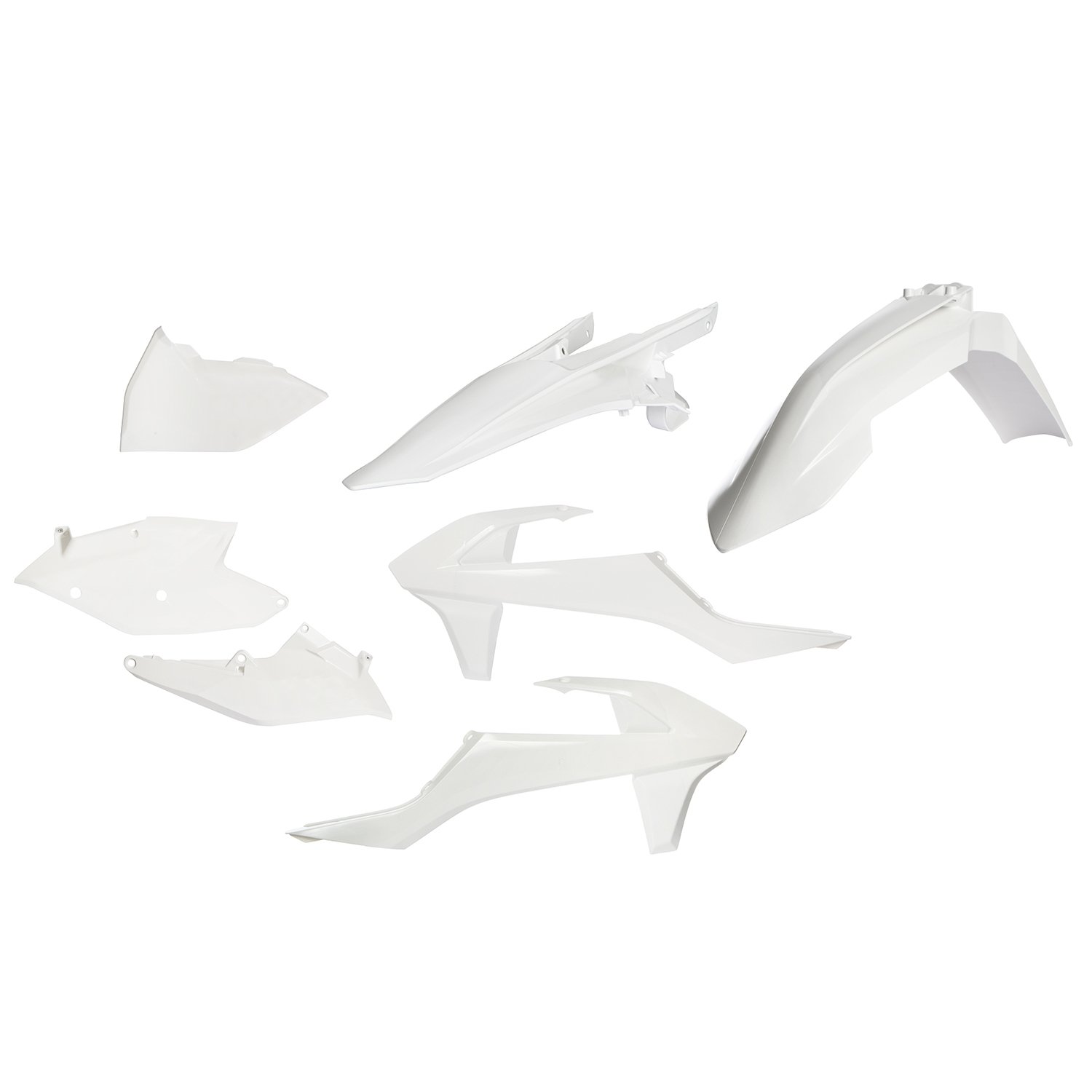 KTM Kunststoffset weiß für KTM 450/530 EXC 2007 - 2010