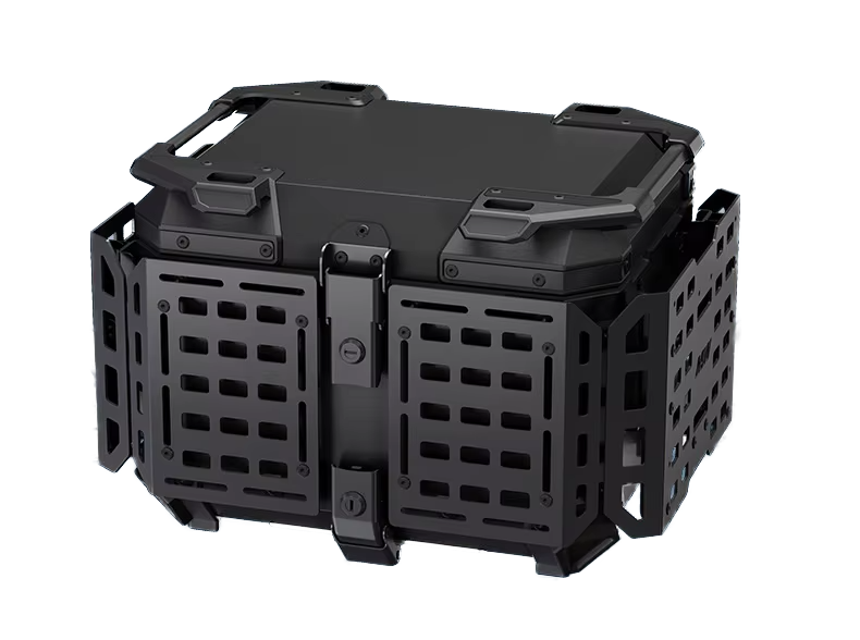 Topcase Adventure Fold Aluminium 45 Liter für Motorräder