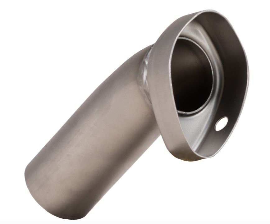 ARROW db-Killer 38mm gebogen für Racing Dark Schalldämpfer