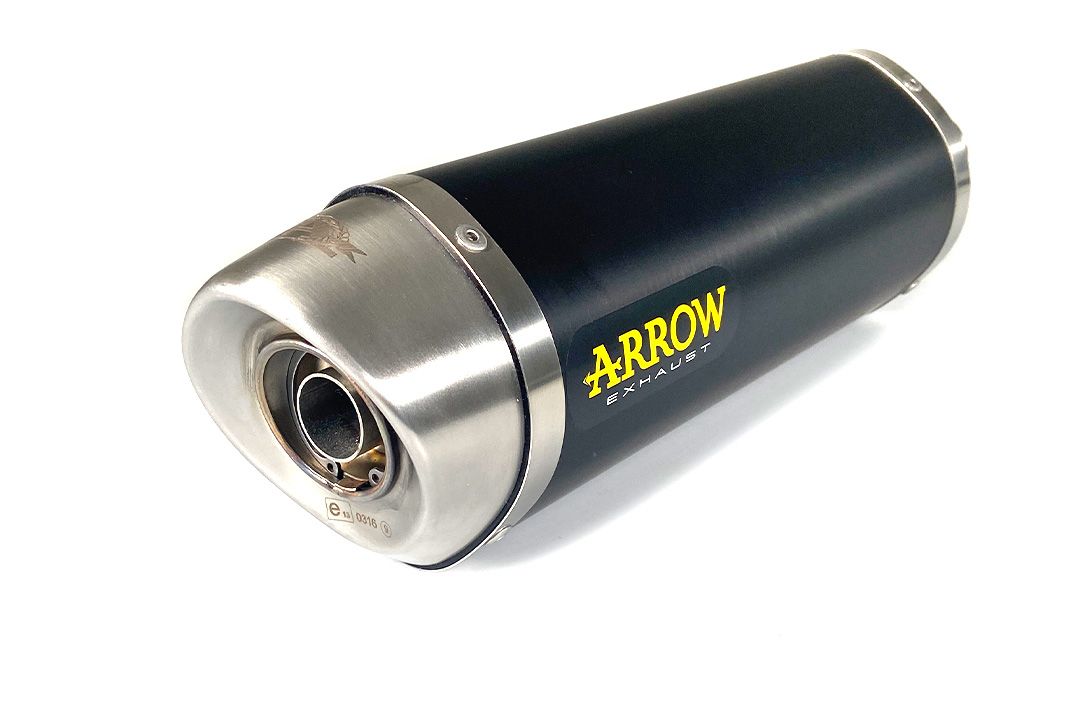 ARROW Dark Thunder Motorrad Auspuff für Honda CBR 125R von 2004 bis 2010
