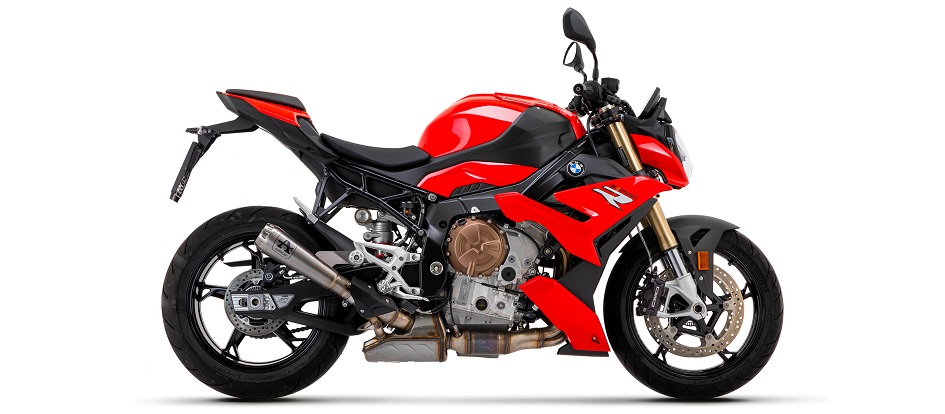 ARROW COMPETITION EVO Komplette Motorradauspuffanlage Titan für BMW S1000R 2021