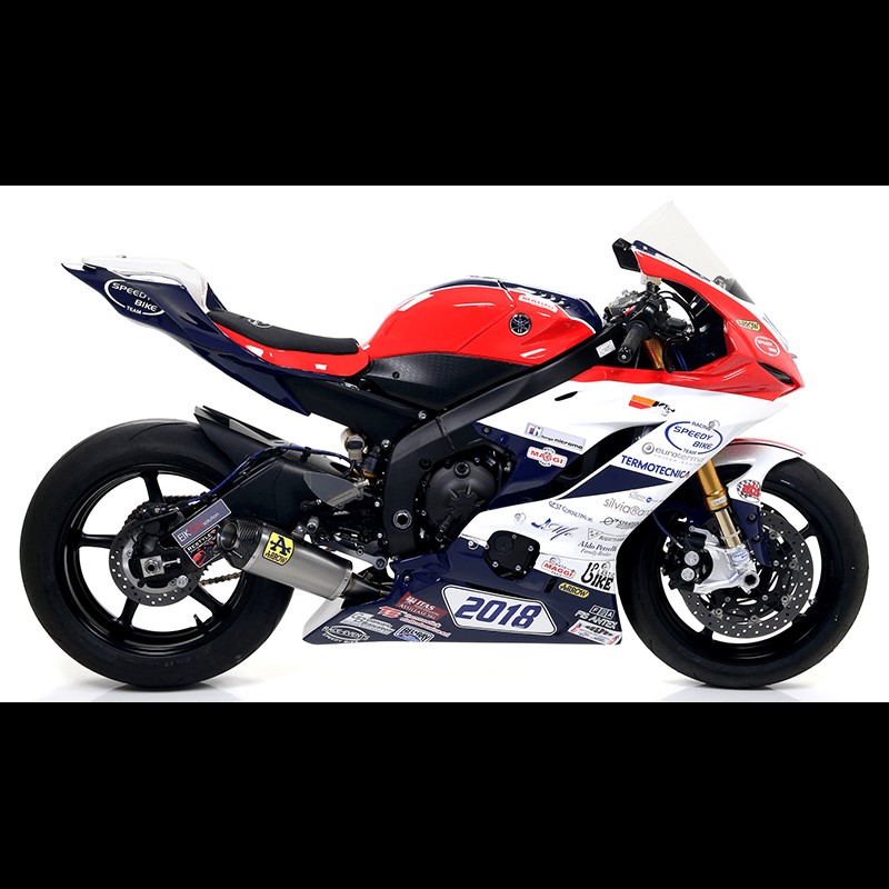 ARROW Works Motorrad Auspuff für Yamaha YZF R6 ab 2017