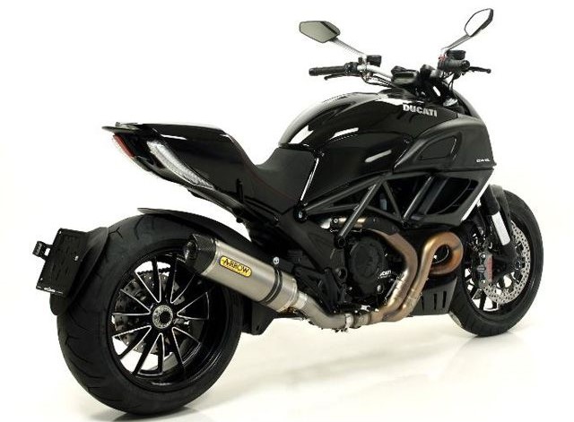 ARROW RACE TECH Motorrad Auspuff für Ducati Multistrada und Diavel von 2010 und 2011