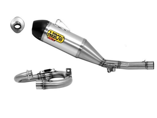 ARROW Thunder Yamaha WR250F Aluminium-Motorrad Auspuff