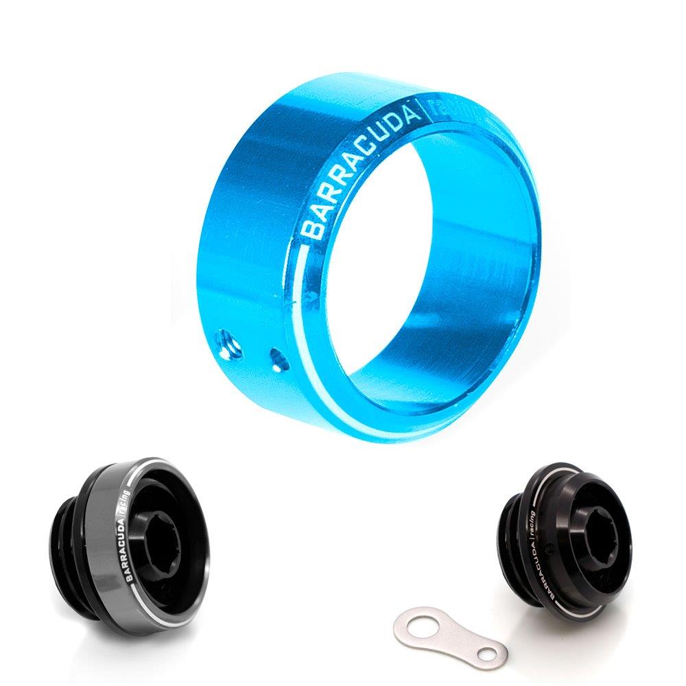 Barracuda insert olievuldop diameter 35 mm blauw