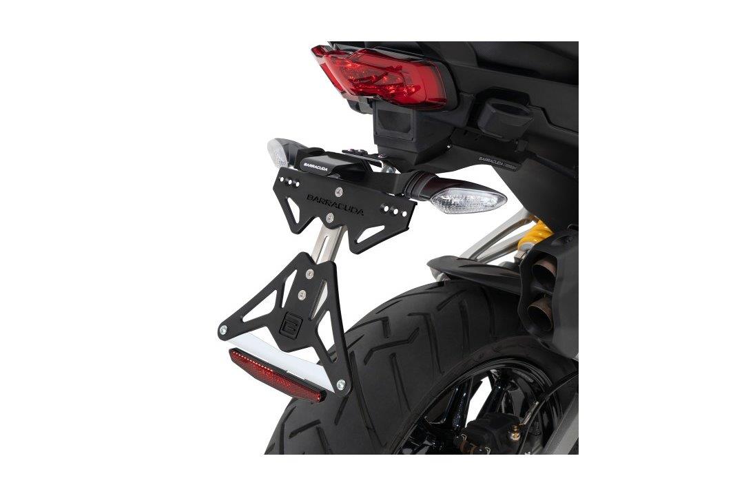 Barracuda kentekenplaathouder Ducati MultiStrada V4S vanaf 2022 voor oem knipperlichten