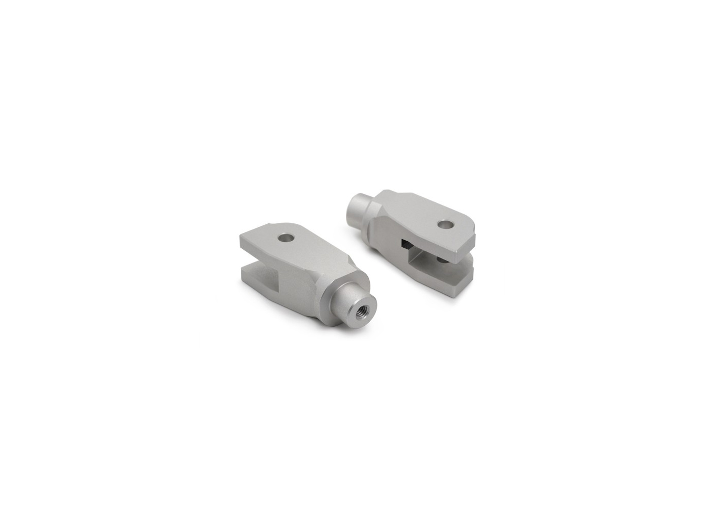 Barracuda voetsteun adapter set voorzijde Ducati Multistrada V4S vanaf 2022