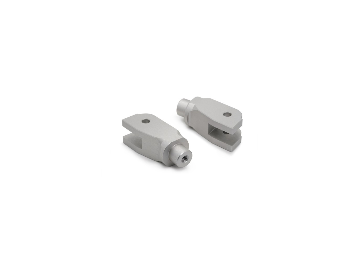 Barracuda voetsteun adapter set achterzijde Ducati Multistrada V4S vanaf 2022