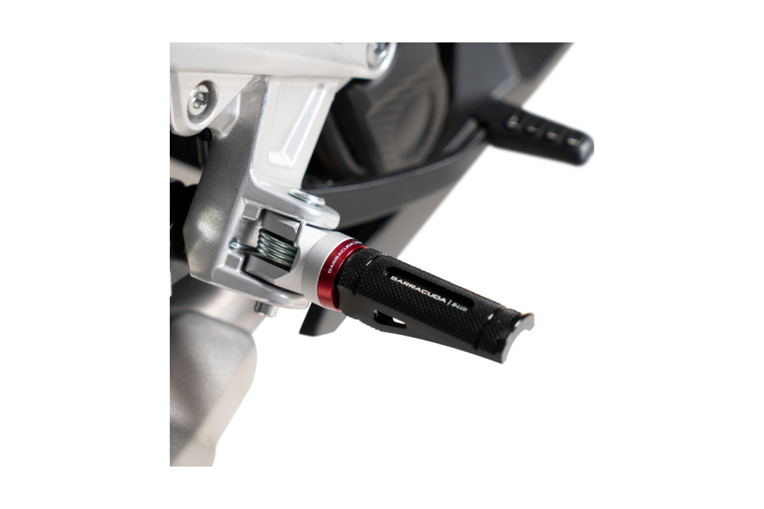 Barracuda voetsteun adapter set voorzijde Honda
