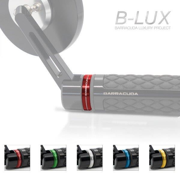 Barracuda opvulring voor stuureindspiegel blauw
