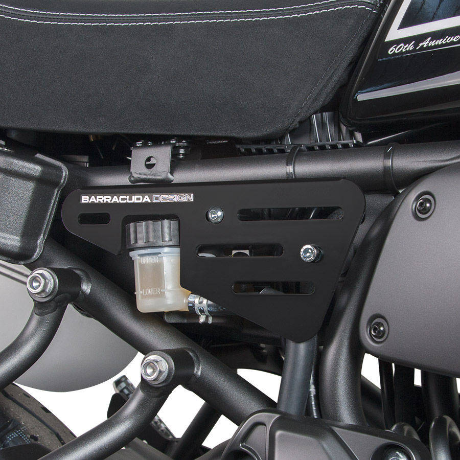 Barracuda zijkappen set zwart voor Yamaha XSR700
