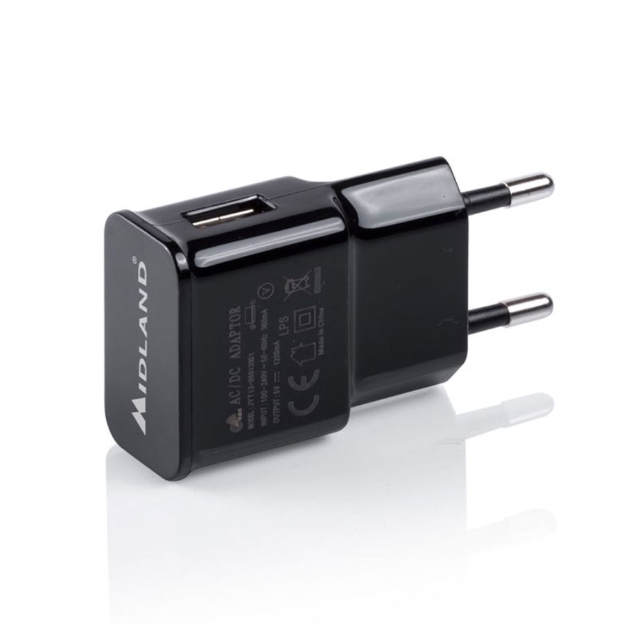 Midland ALL BT-PRO WALL ADAPTOR `PRO` SERIES USB lader 5V-1A