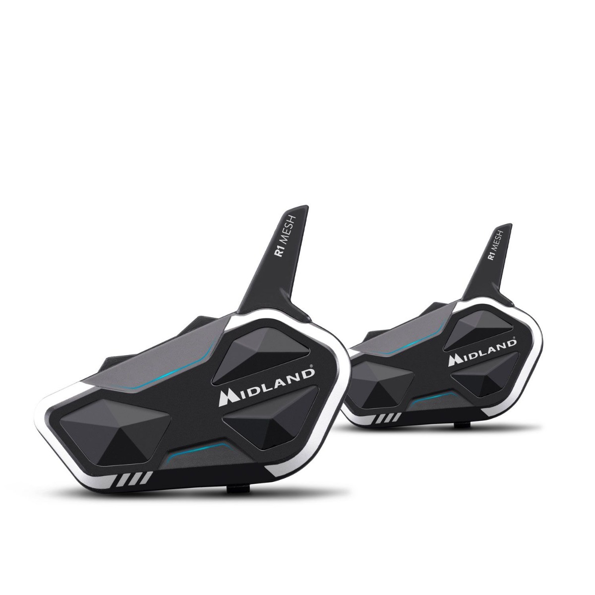 Midland R1 Mesh Twin Motorrad-Gegensprechanlage