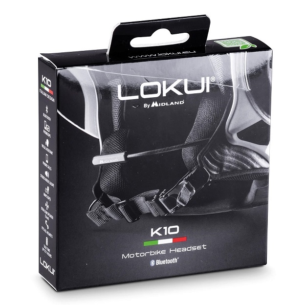 Midland Lokui K10 Motorrad Multimedia-Headset