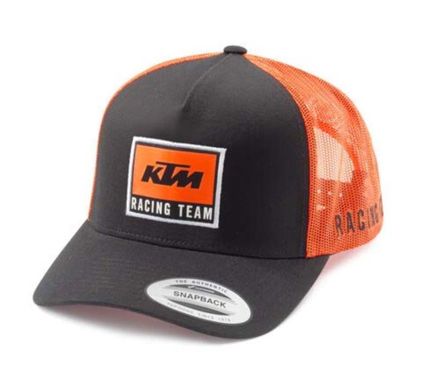 KTM Racing Team Trucker Cap Schwarz/Orange 2024