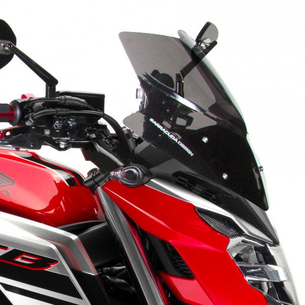 Barracuda Windschutzscheibe Honda CB650F 2017-2018 Dark Smoke