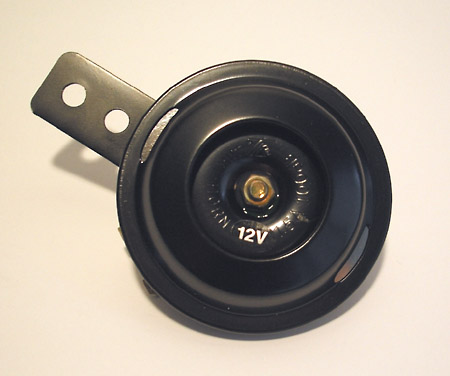 Hupe 12V Schwarz 70mm 100dB