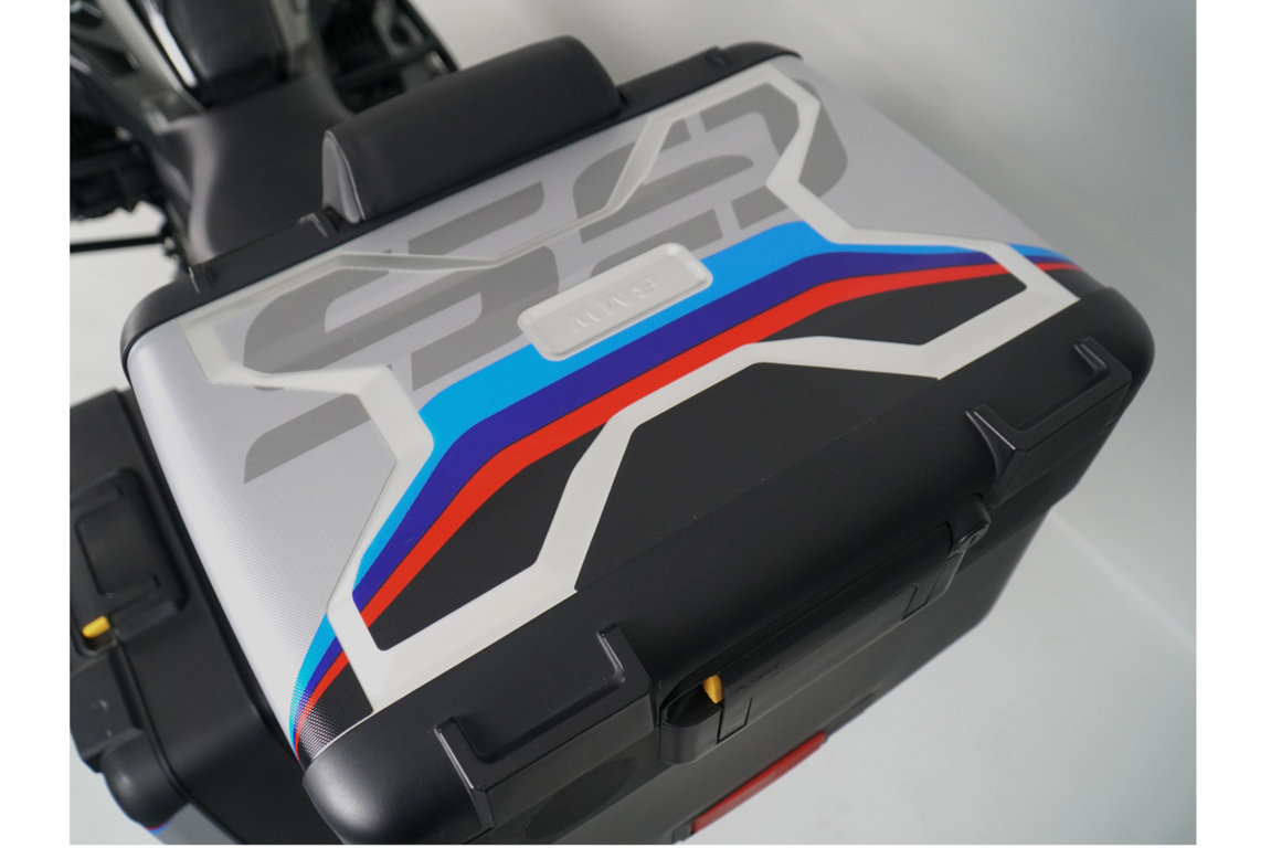 Puig Topcase Aufkleber BMW Vario Topcase für BMW R 700 / 750 / 800 / 850 / 1200 / 1250 GS Modelle