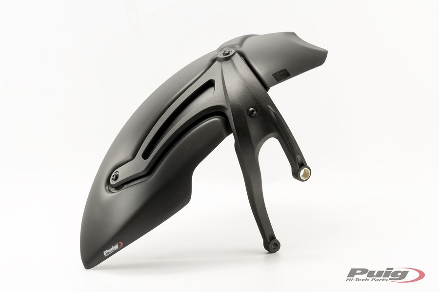 Puig Kotflügel hinten mit Aluhalter Mattschwarz BMW R 1200 R / R 1200 S