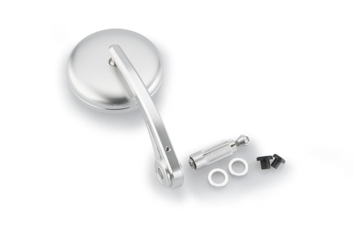 Puig Aluminium Lenkerendenspiegel Grand Tracker Silber
