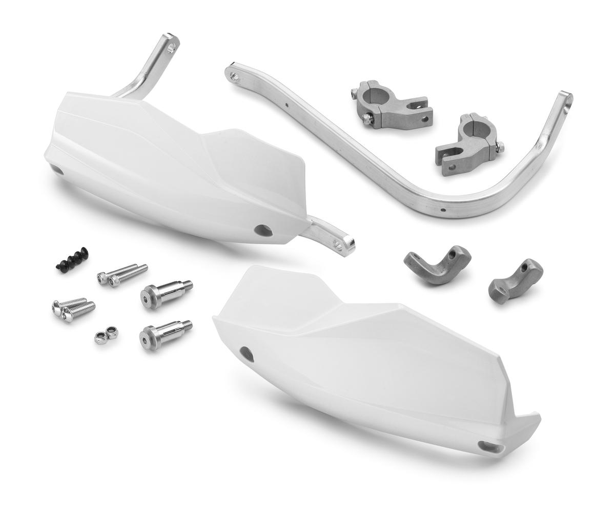 KTM Alu Handprotektoren Set Weiß 790/890 Adventure (19-)