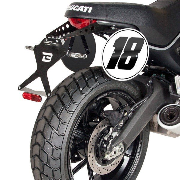 Barracuda Kennzeichenhalter Ducati SCRAMBLER