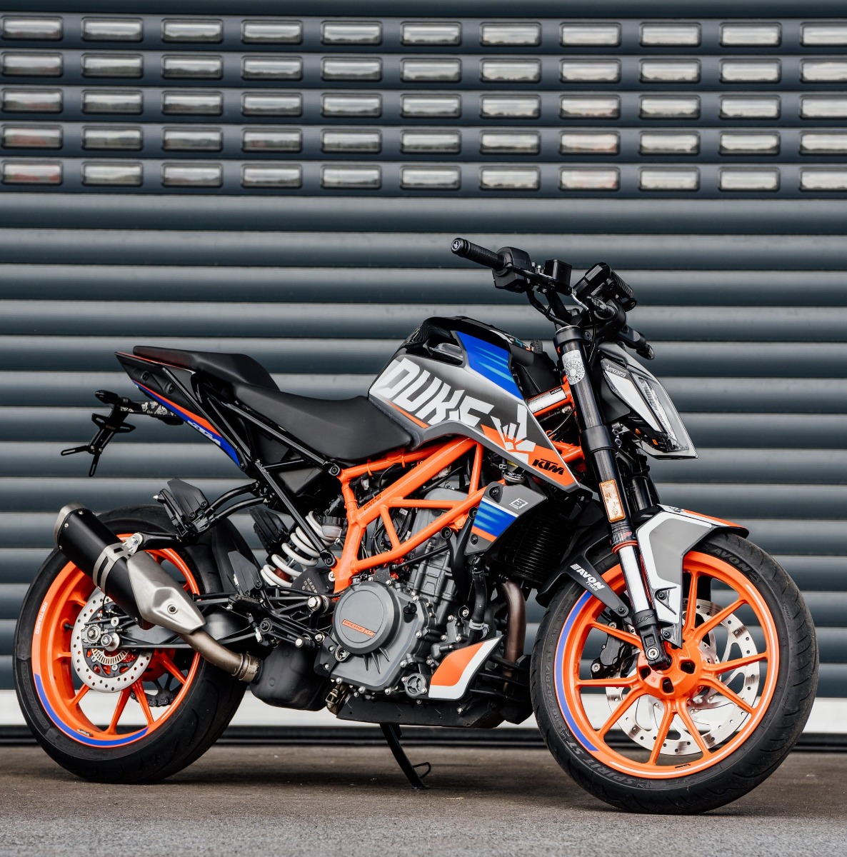Bagoros Aufkleberset The Blazer KTM 125 Duke / 250 Duke / 390 Duke 2017 - 2023