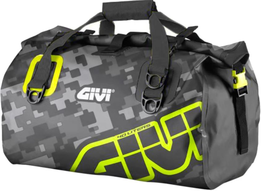 Givi EA115CM Gepäcktasche wasserdichte Sitztasche camouflage grau 40 Liter
