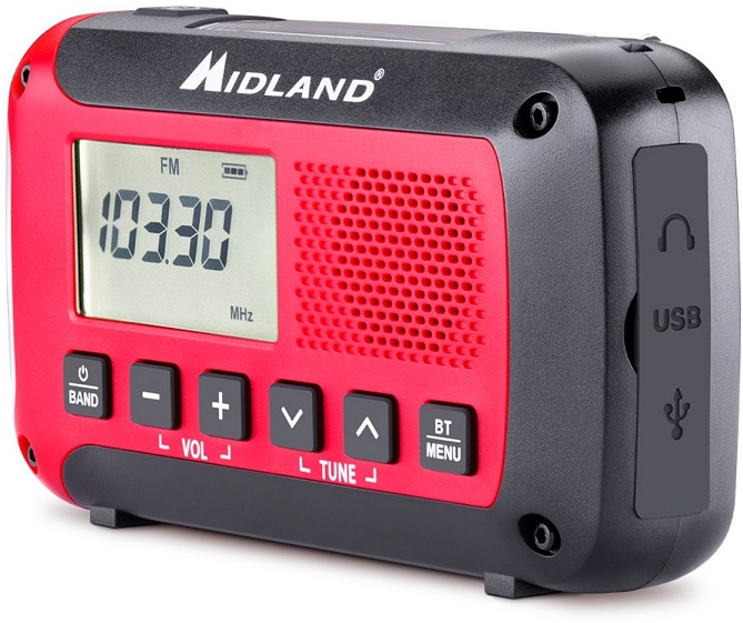 Midland ER100 Notfall Dynamik Radio für Notfälle