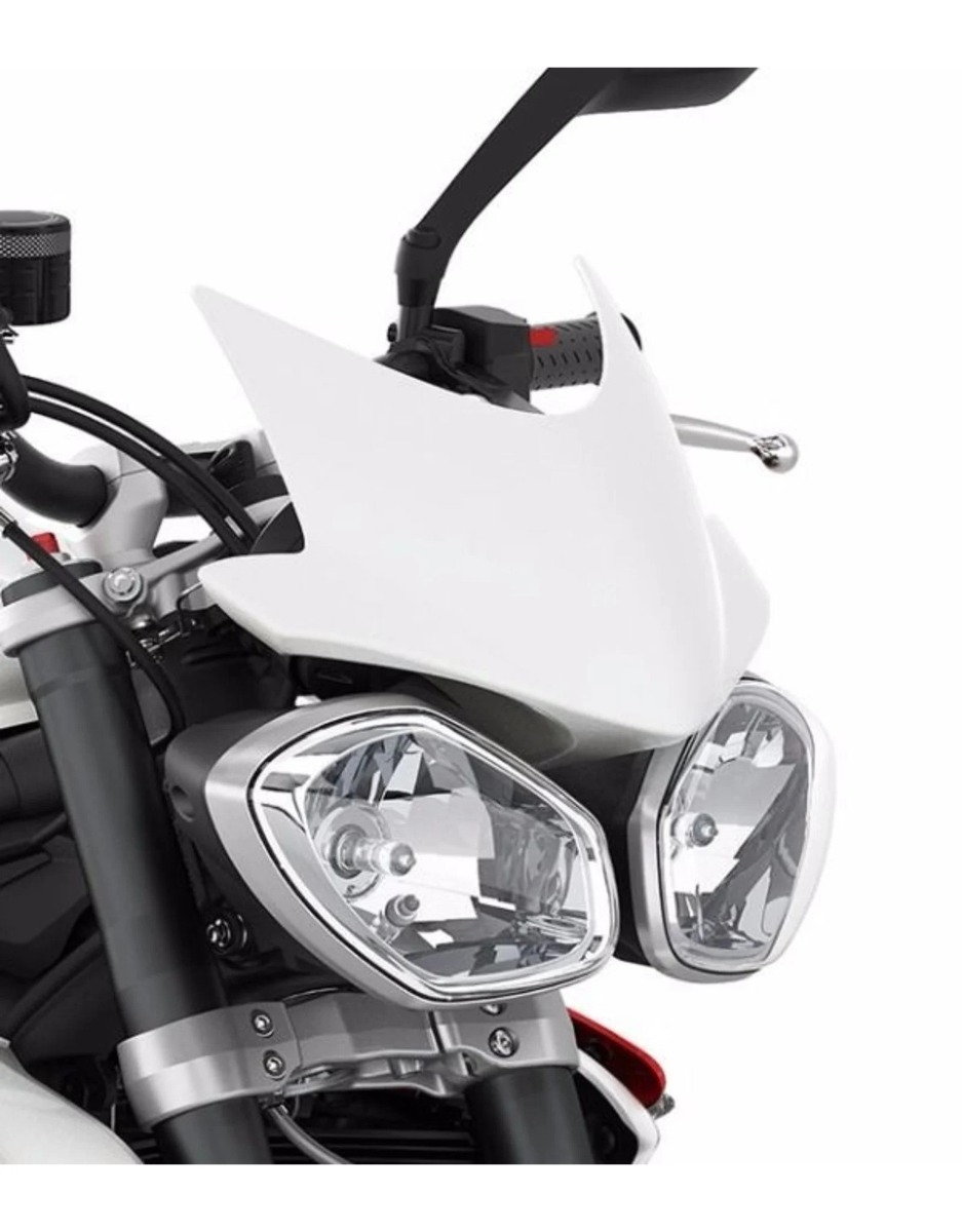Triumph Speed-Triple 2008 Flyscreen Kit Crystal White A9708186-NW