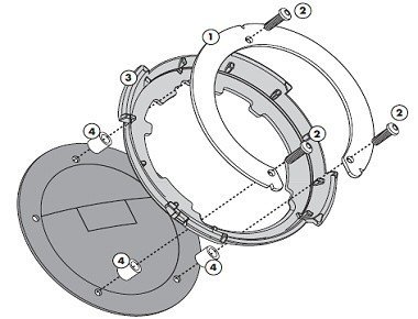 Givi BF11 Tankring BMW R 1200 GS / Adventure / R 1250 GS Adventure / RT