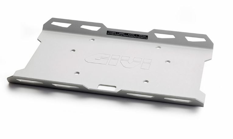 Givi EX2M Gepäckrolle Aluminium-Trägerplatte / Gepäckträger