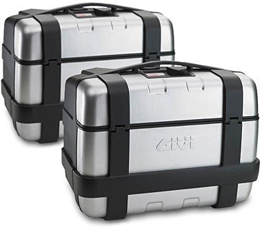Givi TRK46PACK2 Trekker Alu Monokey Seitenkoffer satz 46 L