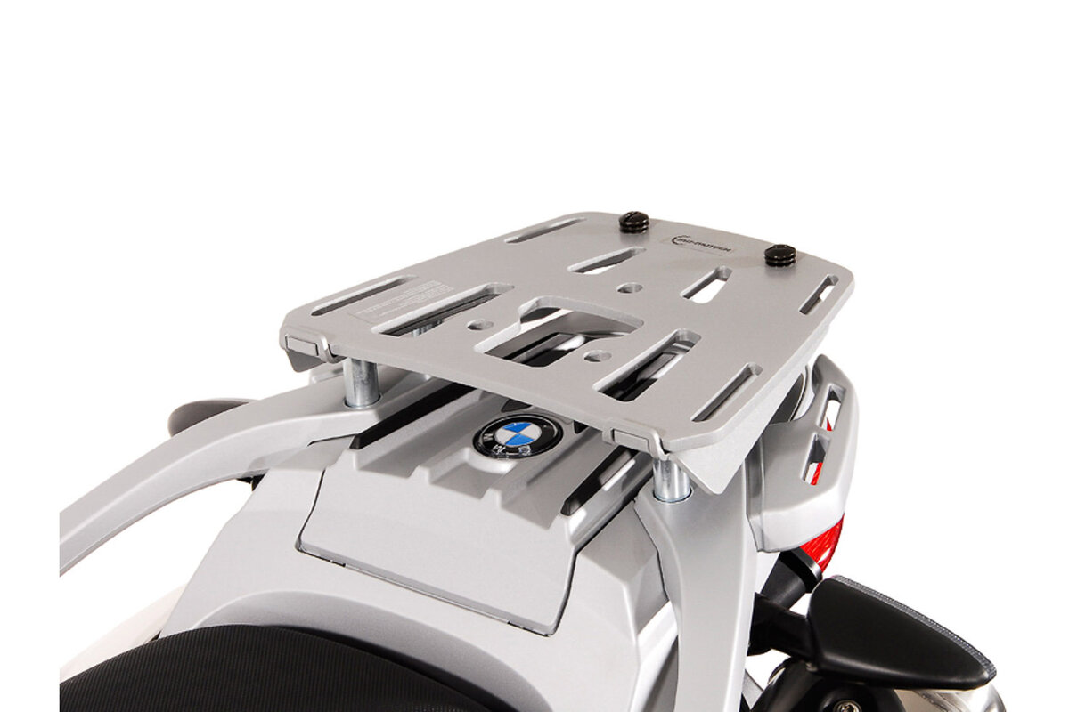 SW-Motech Aluminium Gepäckträger Silber - BMW F 650 GS / G 650 GS / Dakar / Sertao