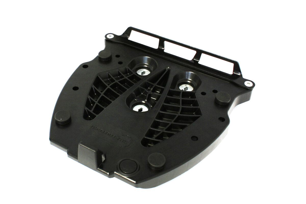 SW-Motech Quick-Lock Adapterplatte für Givi und Kappa Monolock Topcases auf SW-Motech ALU-Rack