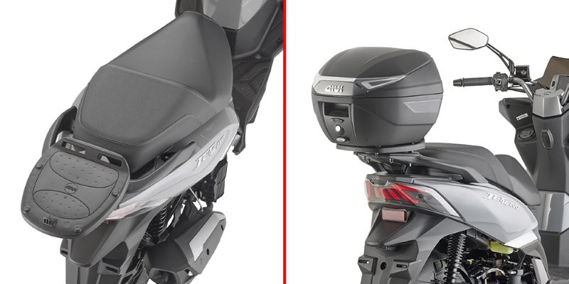 Givi SR7071 Topkofferdrager voor Sym Jet 14 Evo 125-200 E5+ Vanaf 2024