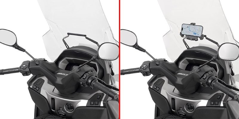 Givi FB5619 Zubehör GPS Navi unterstützt PIAGGIO MP3 HPE400-SPORT