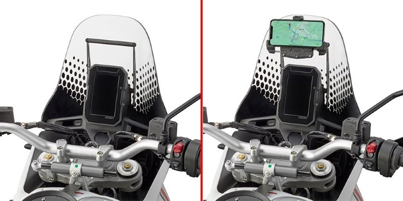 Givi FB7414 Zubehör GPS Navi Halterung DUCATI DESERT X ab 2022