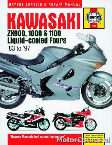 Werkstatthandbuch Haynes Kawasaki GPZ900, GPZ1000RX, ZZR1100 1984 bis 1997