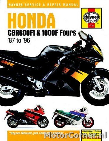 Werkstatthandbuch Haynes Honda CBR600F und CBR1000F (87-96)