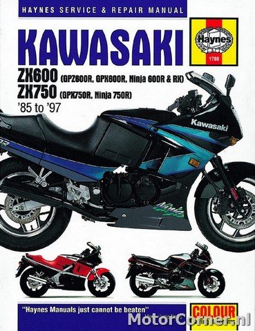 Werkstatthandbuch Haynes Kawasaki GPZ600R, GPZ750R 1985 bis 1997