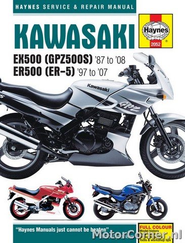 Werkstatthandbuch Haynes Kawasaki EX500, ER500, GPZ500S