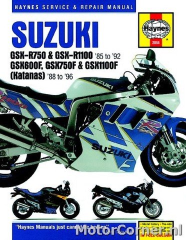 Werkstatthandbuch Haynes Suzuki GSX-R und GSX-F Modelle 1985 bis 1992