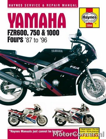 Werkstatthandbuch Haynes Yamaha FZR600, FZR750 & FZR1000 1989 bis 1996