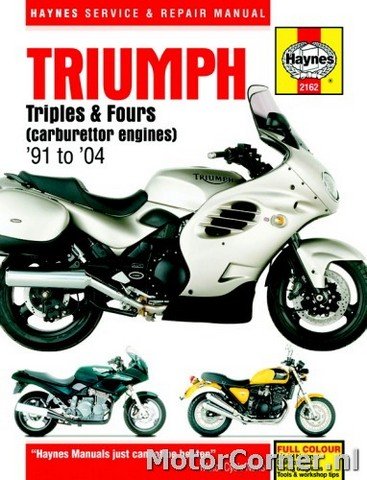 Werkstatthandbuch Haynes Triumph Triples & Fours Vergaser 1991 bis 2004