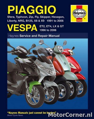 Workshopbuch HAYNES Piaggio Scooter